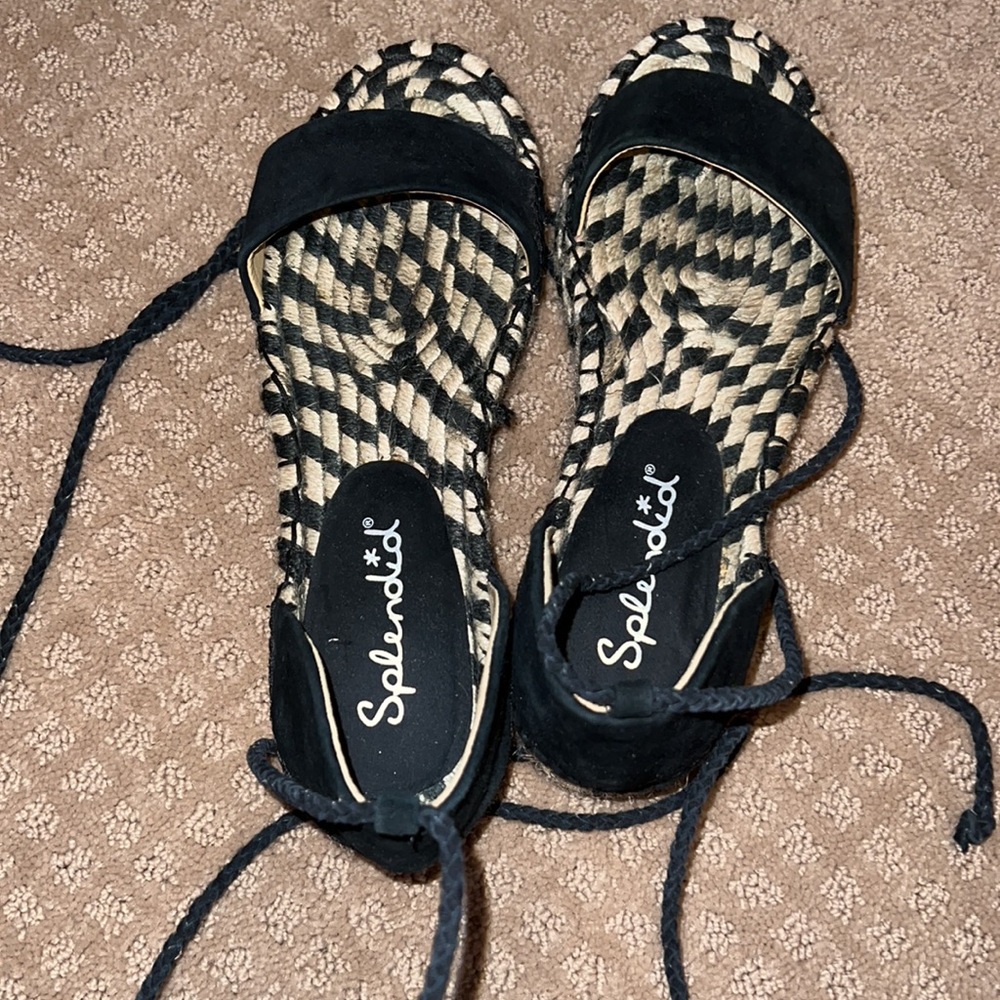 Splendid Elevated Espadrilles!! Size 8. - image 3